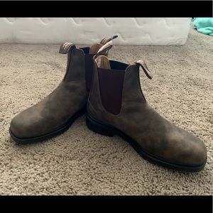 Blundstone 9.5 Chelsea boots rustic brown